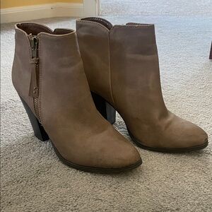 Elegant Tan Ankle Booties for Women